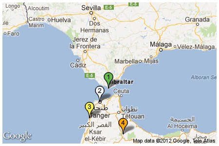 Formular - Asilah und Chefchaouen - 4 Tage