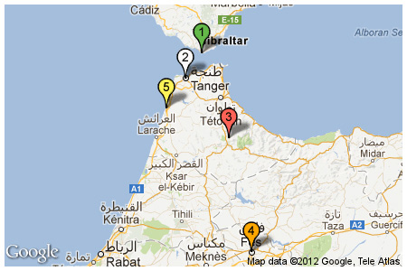 Kurztrip nach Chefchaouen, Fez und Asilah