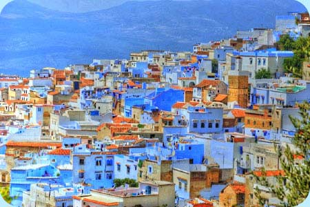 Ausflug von Tarifa zum Gebirgsort Chefchaouen und zum Küstenort Asilah - 5 Tage