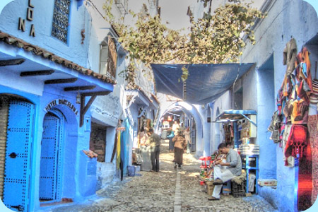 Ausflug von Tarifa zum Gebirgsort Chefchaouen und zum Küstenort Asilah - 3 Tage